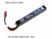 BlueMax LiPo Battery 1450mAh 7.4V 30C Stick Deans batteria by Blue Max